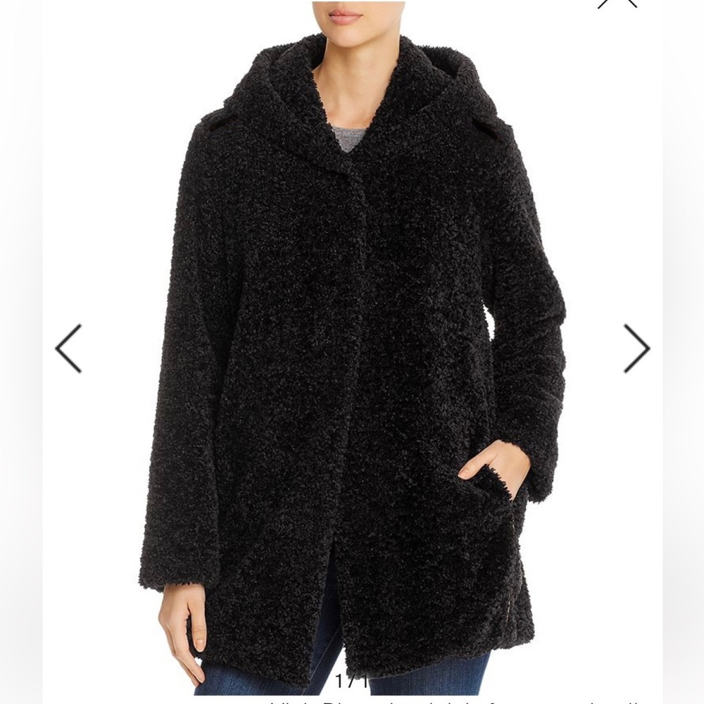 NWT Capote Faux Fur Teddy Coat size Large